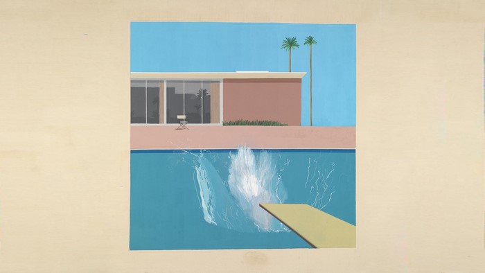 A Bigger Splash by David Hockney