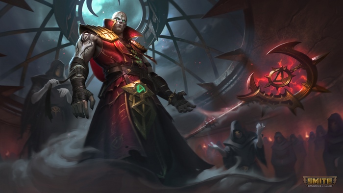 Cultus Chrono and followers in Smite