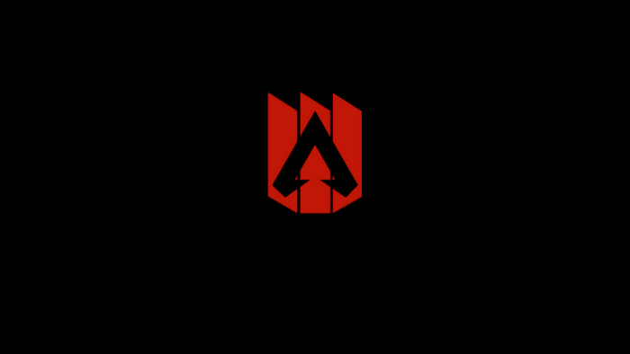 Apex Legends logo on black background