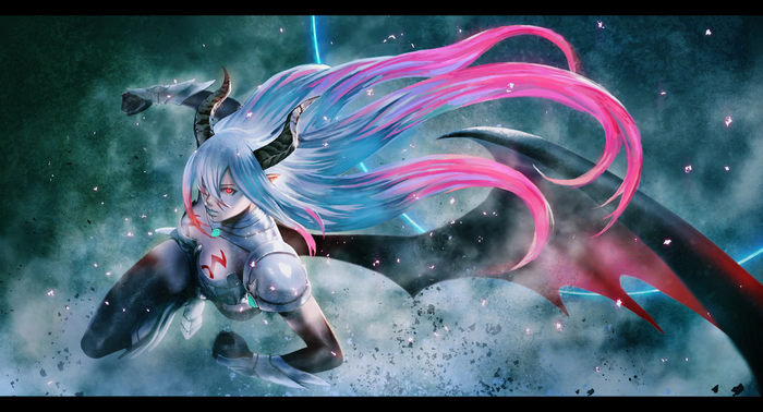 Amira from Shingeki no Bahamut fan art