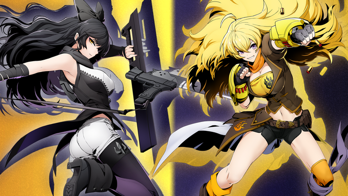 Blake Belladonna and Yang Xiao Long from RWBY