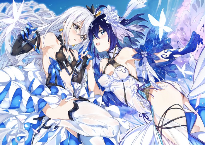 4K Bronya Zaychik and Seele Vollerei from Honkai Impact 3rd