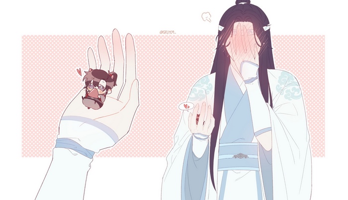 Wei Wuxian and Lan Wangji from Mo Dao Zu Shi