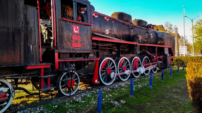TCDD 5701 Steam Locomotive in Turkey