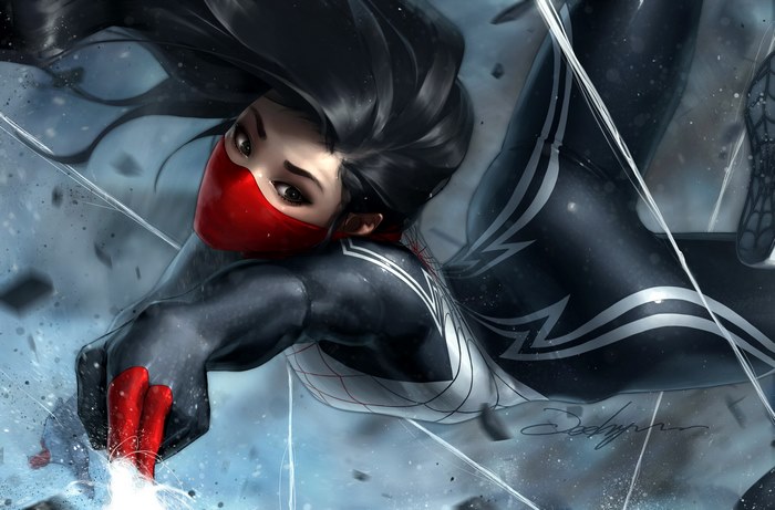 Silk from Marvel Comics