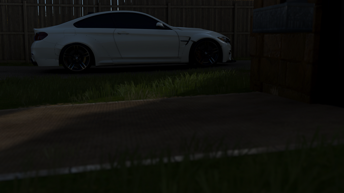 White BMW M4 Coupe in Forza Horizon 4