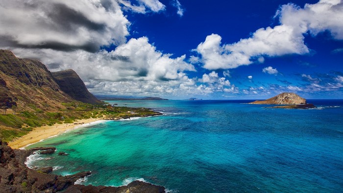 Makapu'u Point, Oahu, Hawaii Coastline