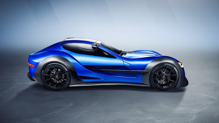 Blue Felino CB7R supercar