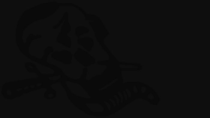 Skull with a dagger, Lou Reed