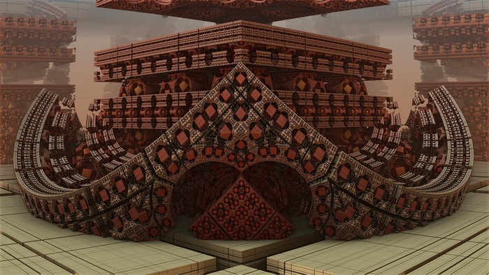 4K Fractal Mandelbulb 3D Abstract