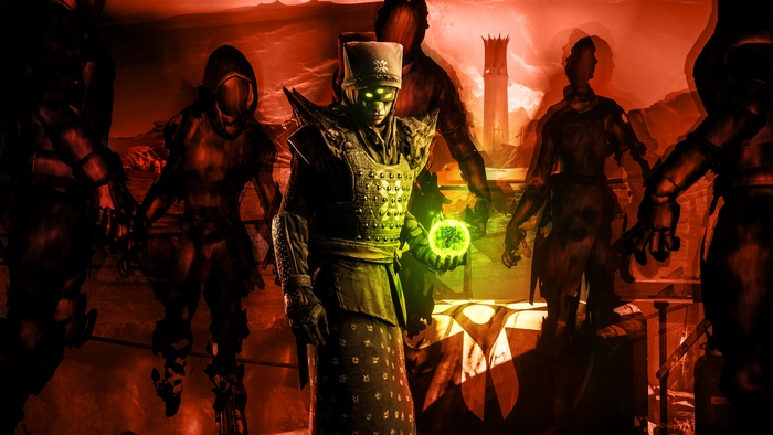 Destiny 2 Eris Morn holding a glowing orb