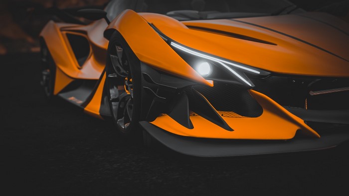 Orange Apollo Intensa Emozione car in Forza Horizon 4