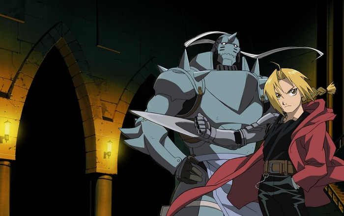 Edward Elric and Alphonse Elric from Fullmetal Alchemist