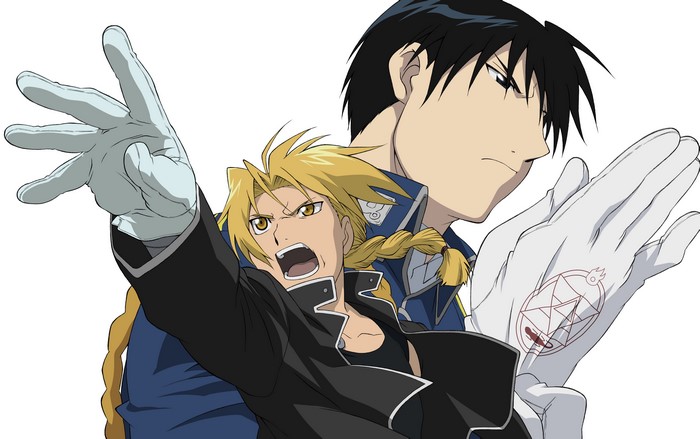 Edward Elric and Roy Mustang from Fullmetal Alchemist