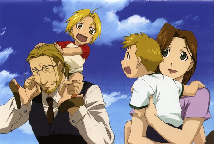 Full Metal Alchemist family with children
