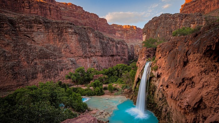 Havasupai Falls in Grand Canyon, Arizona