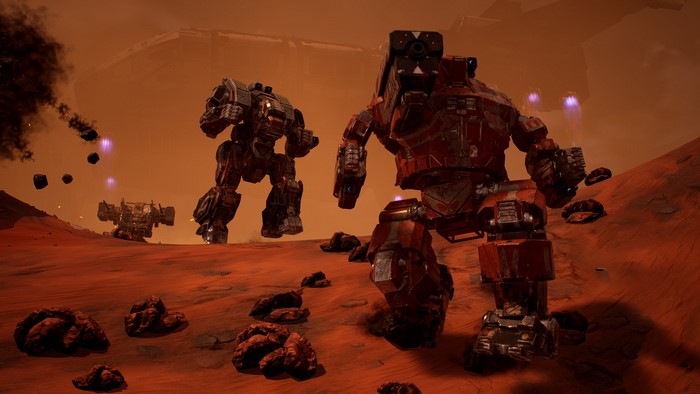 MechWarrior 5: Mercenaries Mechs on a Red Planet
