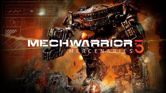 MechWarrior 5 Mercenaries Game Cover