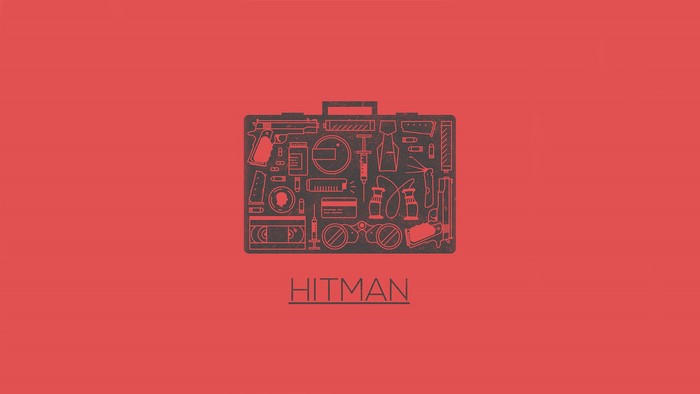 Hitman briefcase with weapons and tools