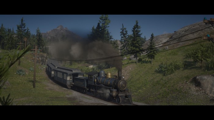 Train in Red Dead Redemption 2