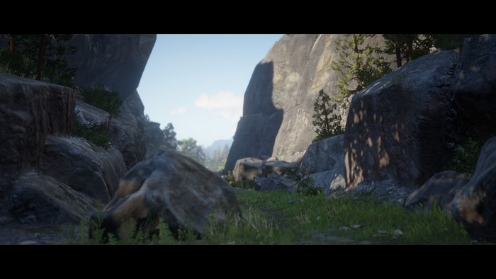 Red Dead Redemption 2 rocky landscape