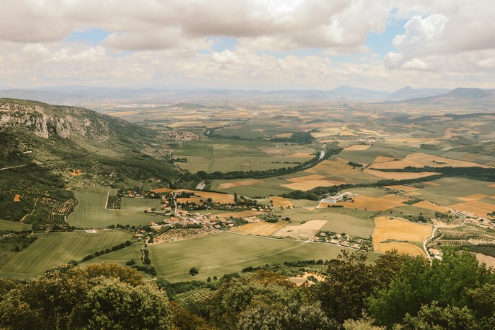 4K landscape of Spain