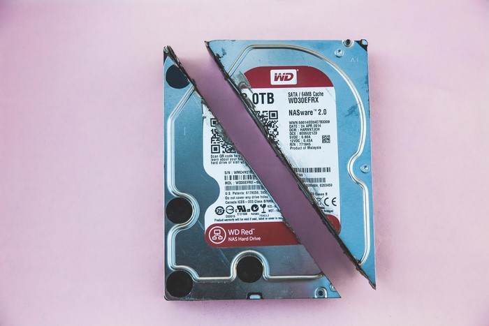 Broken WD Red NAS Hard Drive