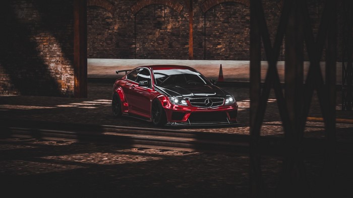 Mercedes-Benz C63 AMG Black Series in Forza Horizon 4