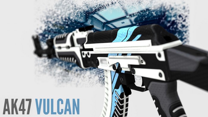 AK47 Vulcan skin from Counter-Strike: Global Offensive