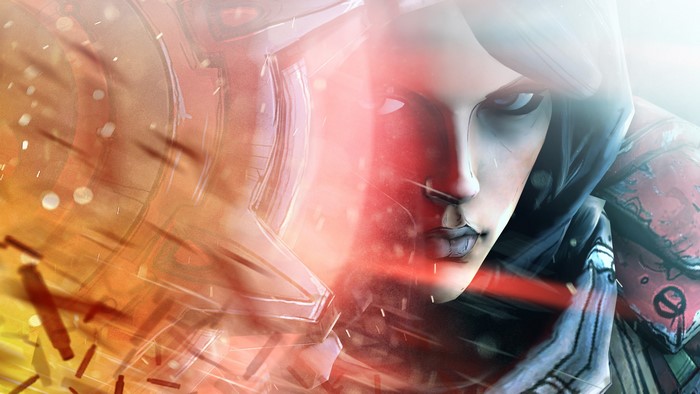 Athena from Borderlands: The Pre-Sequel