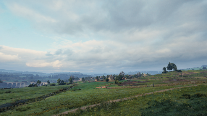 World of Tanks video game landscape