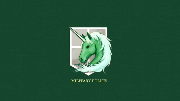 Military Police Unicorn from Attack on Titan