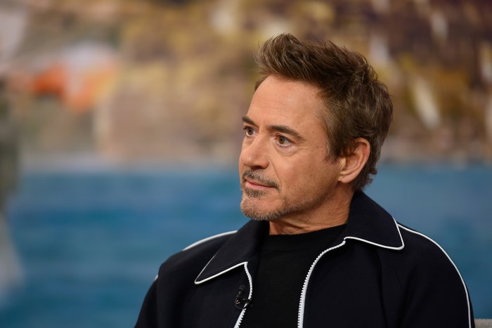 Robert Downey Jr. in a black jacket