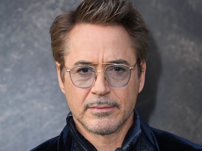Robert Downey Jr. wearing glasses