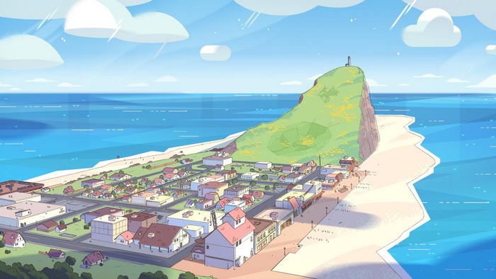 Beach City from Steven Universe