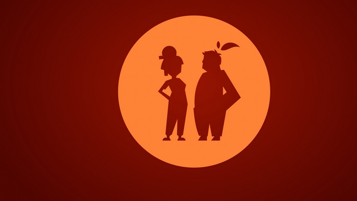It Takes Two: Cody and May Silhouettes