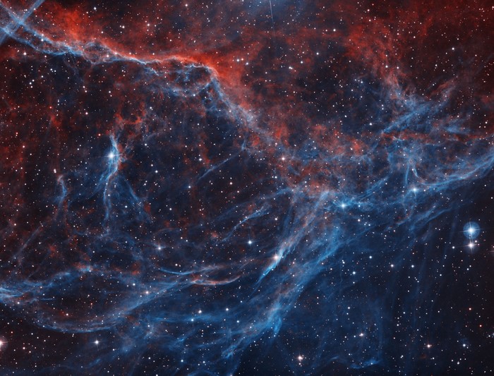 4K Nebula and Stars in Space