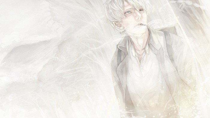 Ginko from Mushishi