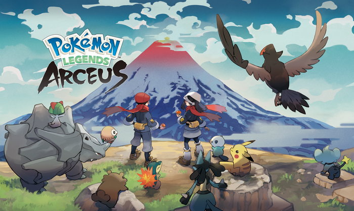 Pokémon Legends Arceus 4K Adventure Scene