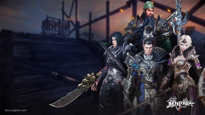 Characters from Blood of Steel video game