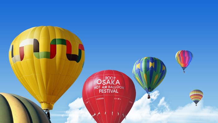 Hot Air Balloons at Osaka Hot Air Balloon Festival