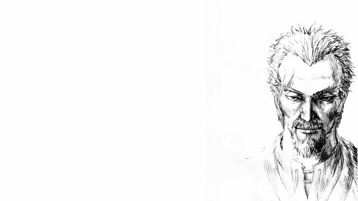 Askeladd from Vinland Saga pencil drawing
