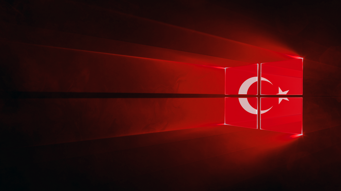 Turkey Flag Windows 10 Theme