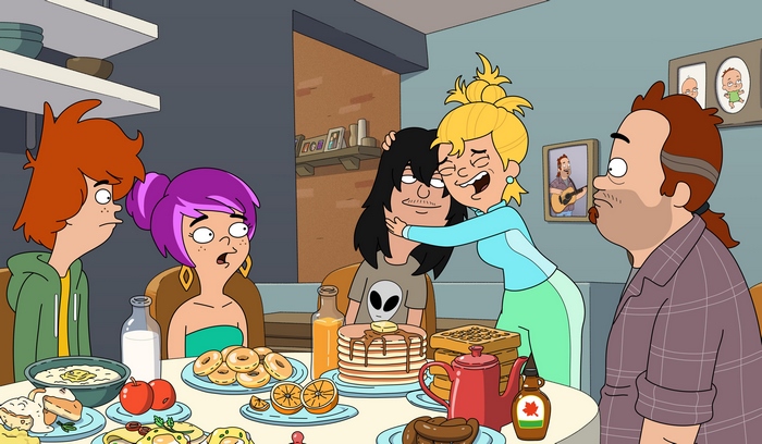 Duncanville Family Having Breakfast