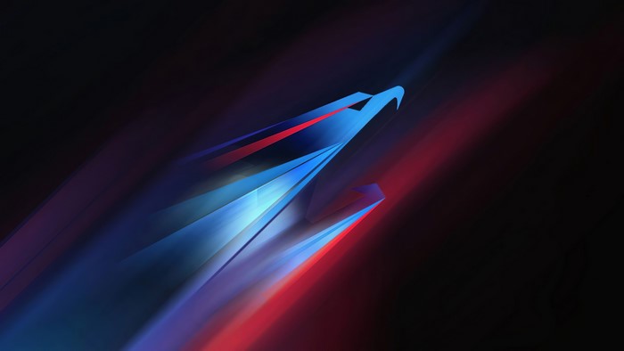 4K Aorus abstract logo