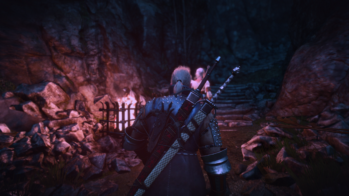 Geralt of Rivia and Ciri from The Witcher 3: Wild Hunt