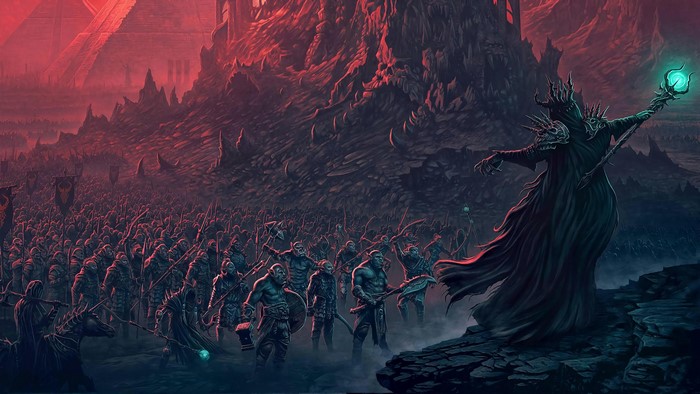 Zargothrax leading an army