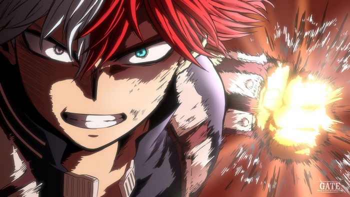 Shoto Todoroki from Boku no Hero Academia