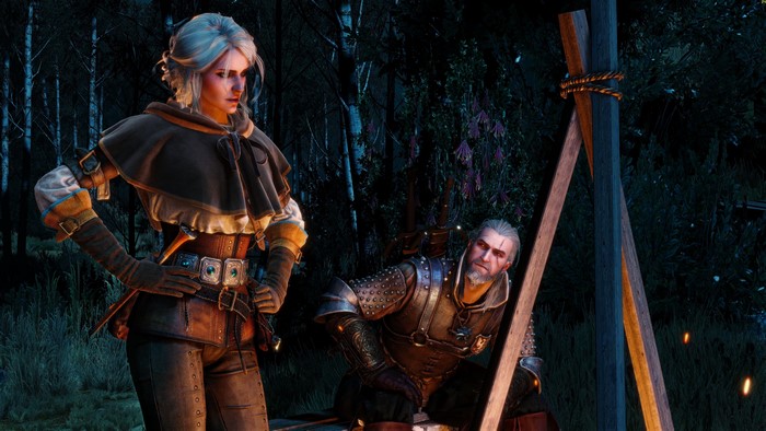 Geralt and Ciri from The Witcher 3: Wild Hunt