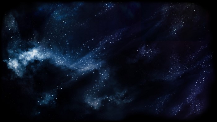 Space art with stars and nebulae